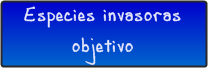 Especies objetivo